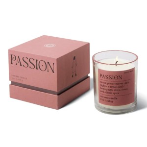 MD0803EU Mood Candle Paddywax 225g - Passion - Saffron Rose